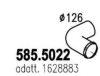 VOLVO 1628883 Exhaust Pipe